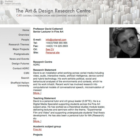 C3RI Research Group Website